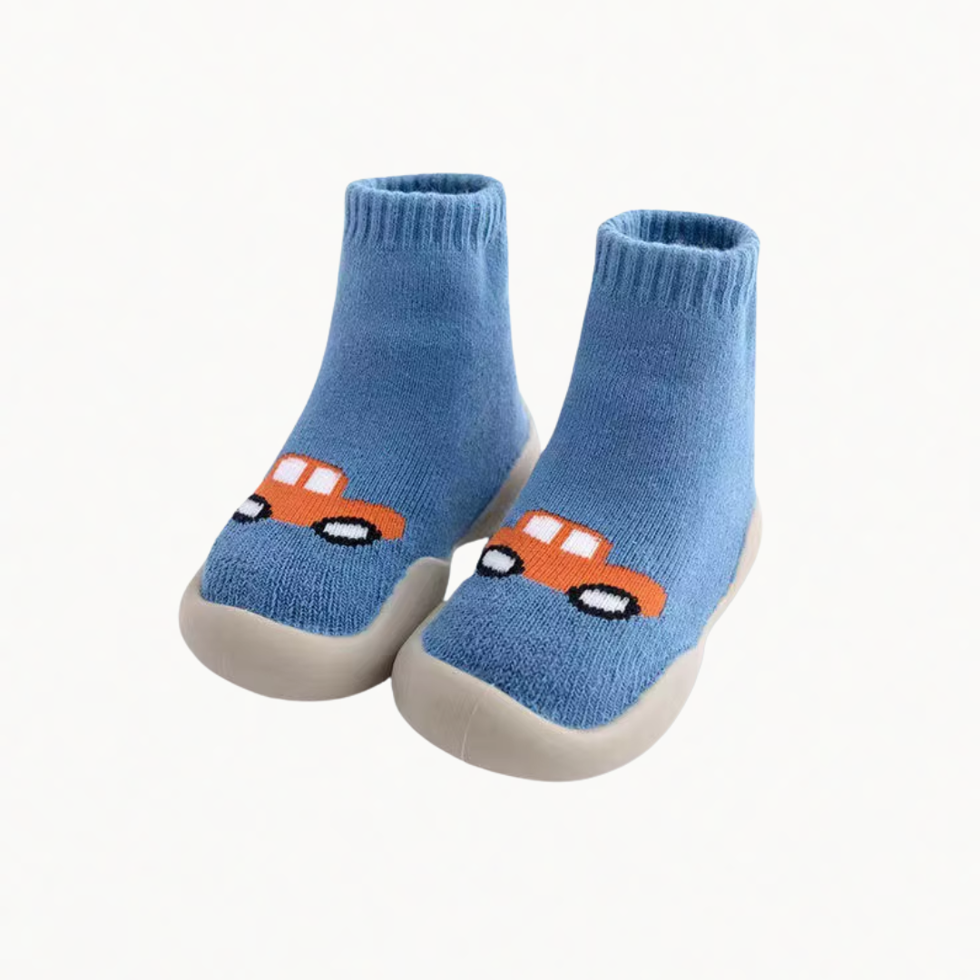 Sock shoe “Car blue”