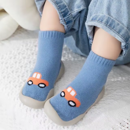 Sock shoe “Car blue”